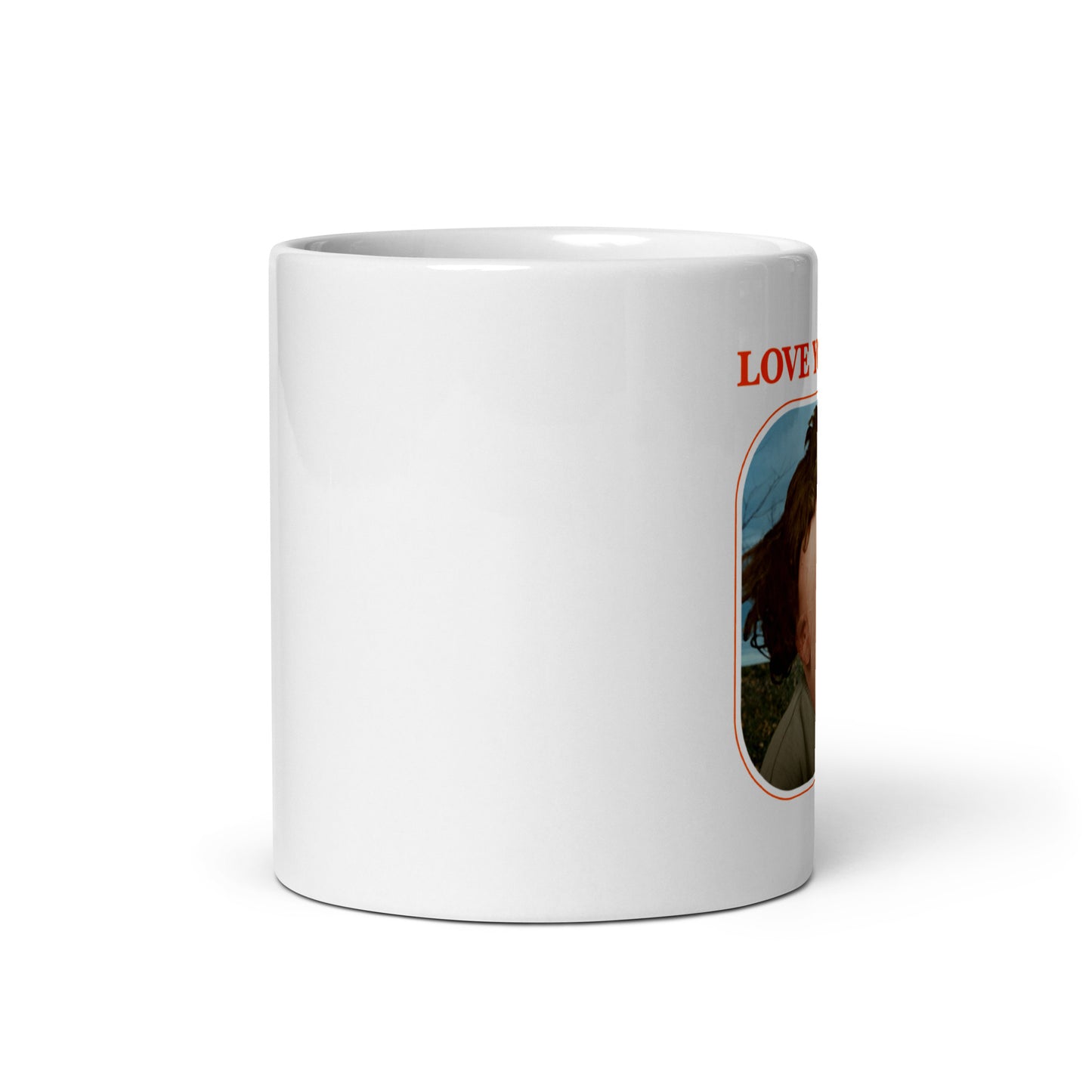 "Love you babe" mug for him