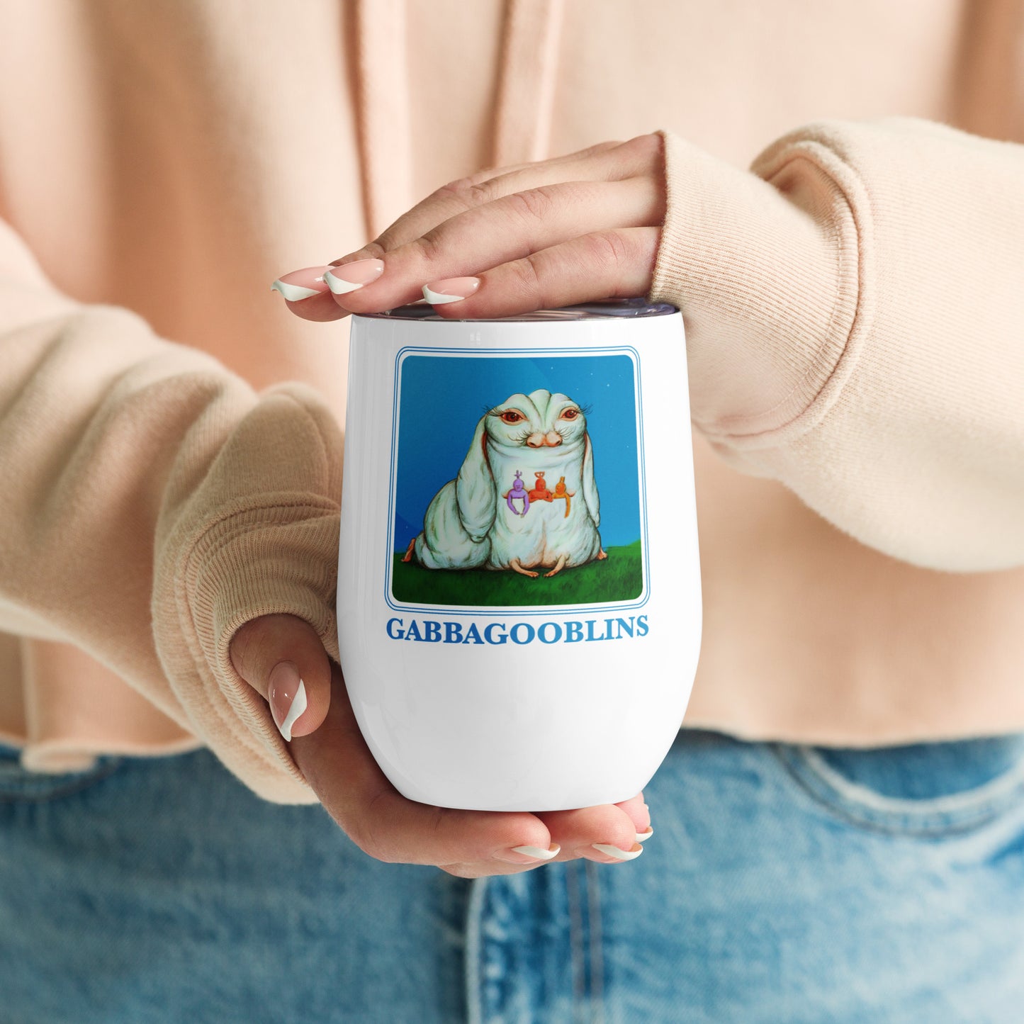 Gabagooblins Wine tumbler